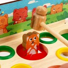 Детская развивающая игра стучалка «Поймай суслика» 32 × 20 × 4,5 см - фото 7850837
