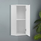 Шкаф навесной для ванной комнаты угловой "ПШ" с зеркалом, 48 х 34 х 73 см - Фото 2