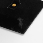 УЦЕНКА Подставка под серьги QF «Ухо», 7.5×7.5×17 см, чёрная 10176438