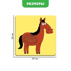 УЦЕНКА Развивающий набор «Тактильные карточки», Синий трактор - Фото 4