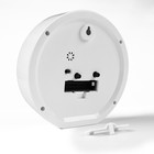 Будильник, настольные часы "Радуга", дискретный ход, d-15 см - фото 25566912