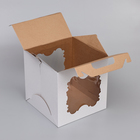 Кондитерская упаковка,2 окна, 30 х 30 х 30 см - фото 23858440