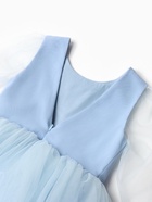 Платье нарядное детское MINAKU: PartyDress, цвет голубой, рост 110 см - фото 35962698