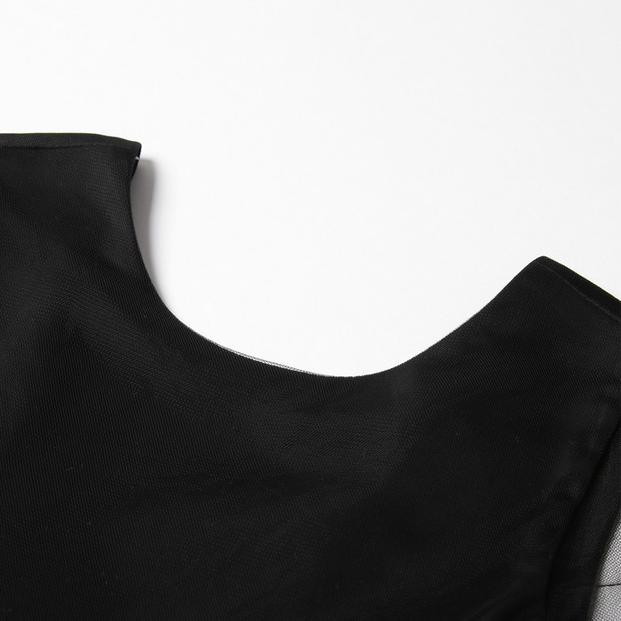 Платье нарядное детское MINAKU: PartyDress, цвет чёрный, рост 104 см - фото 1926883850