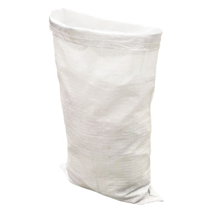 Мешок ПП, 55 × 95 см, на 35 кг, белый - Фото 1