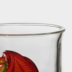 Кружка «Красный дракон», стеклянная, 450 мл - фото 4491228