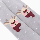 Колготки детские махровые, цвет серый, рост 92-98 см - фото 31514567