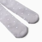 Колготки детские махровые, цвет серый, рост 92-98 см - фото 31514568