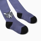 Колготки детские махровые, цвет джинс, рост 104-110 см (комплект 2 шт) - фото 23256146