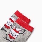 Носки махровые детские, цвет серый, размер 18-20 - фото 33390850