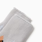 Носки махровые детские, цвет серый, р-р 18-20 (комплект 2 шт) - фото 23175289