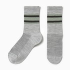 Носки мужские шерстяные, цвет тёмно-серый, размер 29-31 см - фото 320705965