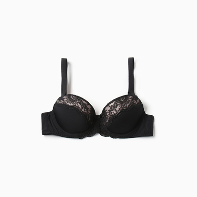 Бюстгальтер женский, цвет чёрный, размер 75B