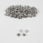 Кнопка рубашечная, открытая, d = 10,5 мм, цвет никель, цена за 1 штуку - Фото 2