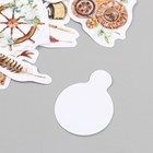 Наклейки для творчества "Винтажные предметы" набор 46 шт 6,4х4,4х1,1 см - фото 23181167