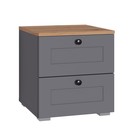 Серый графит/Дуб золотой