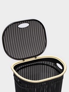 Набор для ванной комнаты 7 предметов, корзина 4 шт., корзина для белья, ведро для мусора, ёрш, коричневый - Фото 3