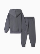 Комплект детский (толстовка, брюки) НАЧЁС, цвет тёмно-серый, рост 110 см - фото 59800866