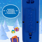 Микрофон музыкальный «Новогодний», звук, цвет синий - Фото 4