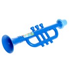 Набор музыкальных инструментов «С Новым годом», звук, свет, цвет синий - фото 3633279