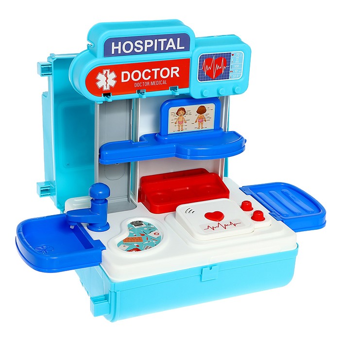 Игровой набор «Доктор» в чемоданчике, с аксессуарами