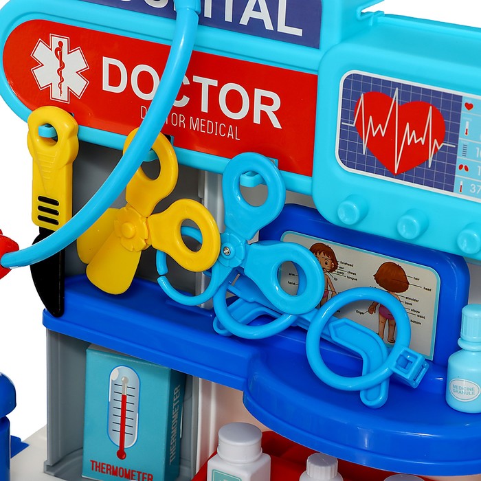 Игровой набор «Доктор» в чемоданчике, с аксессуарами