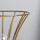 Настольная лампа «Чилли» Е27 40 Вт золото 18×18×19 см RISALUX - Фото 4