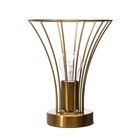 Настольная лампа «Чилли» Е27 40 Вт золото 18×18×19 см RISALUX - Фото 7