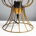 Настольная лампа «Фрейя» Е27 40 Вт золото 16×16×23 см RISALUX - Фото 5