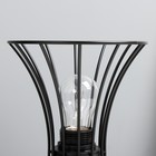 Настольная лампа "Анетта" Е27 40Вт черный 16х16х23см RISALUX - Фото 3