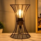 Настольная лампа RISALUX «Анетта», Е27, 40 Вт, золото, 16×16×23 см - Фото 2