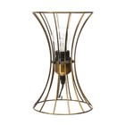 Настольная лампа RISALUX «Анетта», Е27, 40 Вт, золото, 16×16×23 см - Фото 7