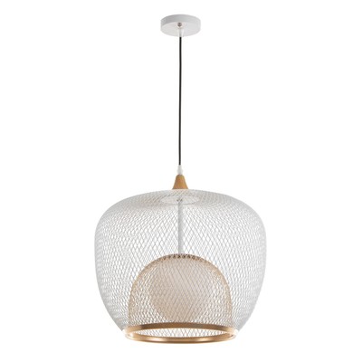 Светильник BayerLux «Маура» Е27 40 Вт бело-золотой 40×40×32-132 см