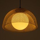 Светильник BayerLux "Брайтон" Е27 40Вт золото 35х35х30-130см - фото 23167457