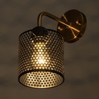 Бра «Вайна» Е27 40 Вт черный 13×12×16 см - Фото 3