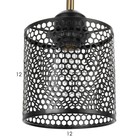 Бра «Вайна» Е27 40 Вт черный 13×12×16 см - Фото 5