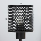 Настольная лампа «Вайна» Е27 40 Вт черный 13×12×14 см RISALUX - Фото 3