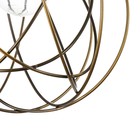 Светильник BayerLux «Бигли» Е27 40 Вт золото 18×18×20-120 см - фото 4040715