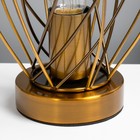 Настольная лампа «Бигли» Е27 40 Вт золото 18×18×20 см RISALUX - Фото 5