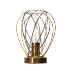 Настольная лампа «Бигли» Е27 40 Вт золото 18×18×20 см RISALUX - Фото 7