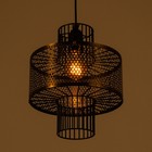 Светильник BayerLux "Цецна" Е27 40Вт черный золото 25х25х30-130см 9626351