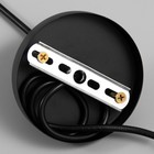 Светильник BayerLux "Цецна" Е27 40Вт черный золото 25х25х30-130см 9626351