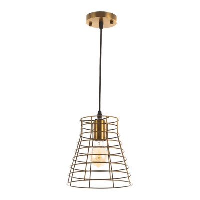 Светильник BayerLux «Крона» Е27 40 Вт золото 20×20×18-118 см