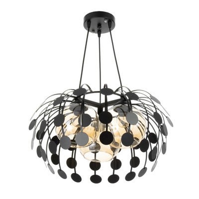 Светильник BayerLux «Дикси» 3хЕ27 40 Вт черный 45×45×22-122 см