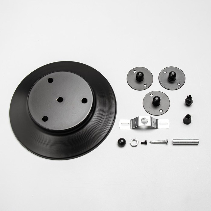 Комплект для светильника "Паук-3" черный 20×20×4 см - Фото 1