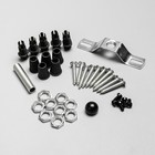 Комплект для светильника "Паук-5" черный 20×20×4 см - Фото 4