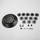 Комплект для светильника BayerLux «Паук-12», черный, 25×25×4 см - Фото 1