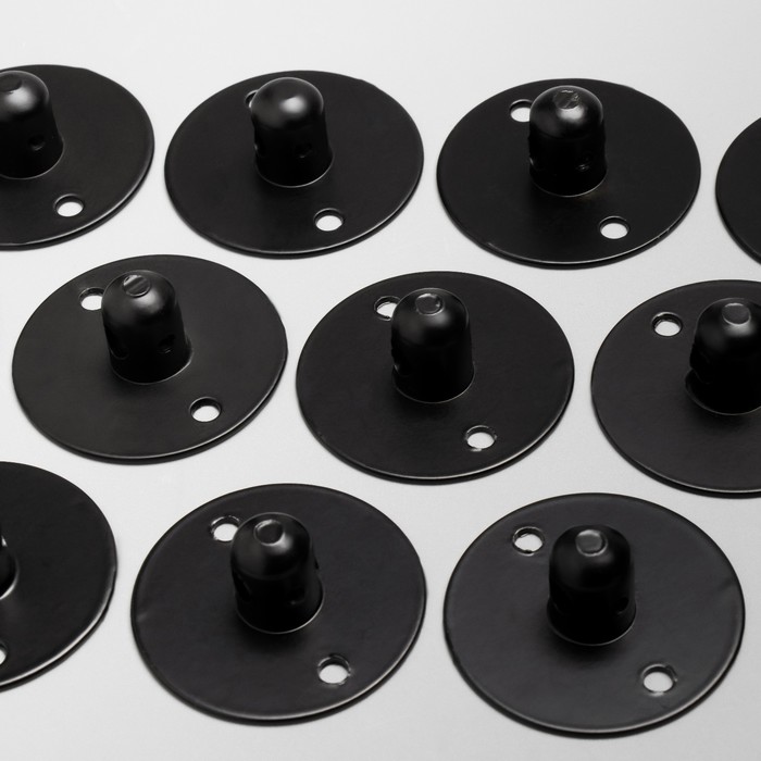 Комплект для светильника "Паук-12" черный 25х25х4см - фото 1885836483