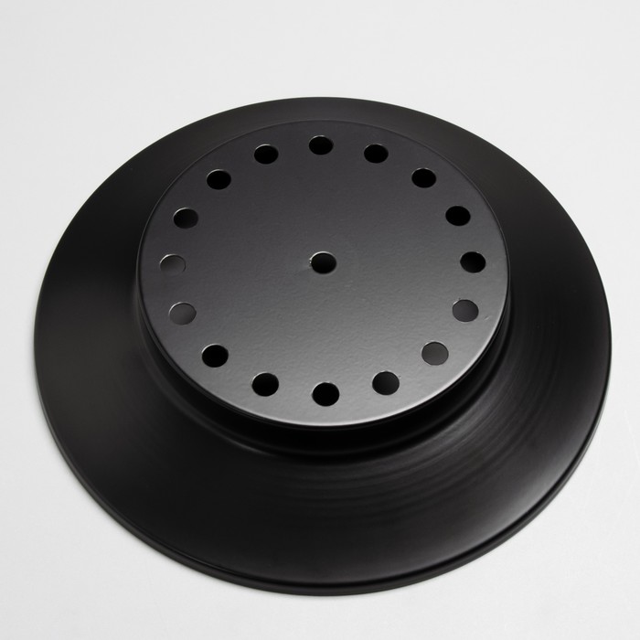 Комплект для светильника "Паук-16" черный 25х25х4см - фото 1885836486