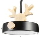 Бра «Олень пиатти» LED 12 Вт 4000К черный 15×26×16 см - Фото 5